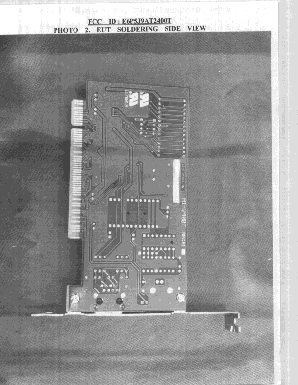 JBP - Part 15 Class B Computing Device Peripheral - FCC ID E6P5J9AT2400T - R P T I International Ltd