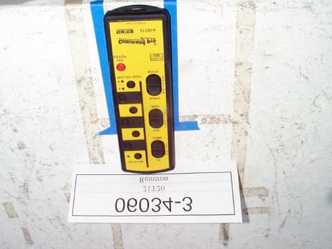 Wireless Remote Crane Transmitter - FCC ID EGT820TX - Cattron North America Inc.