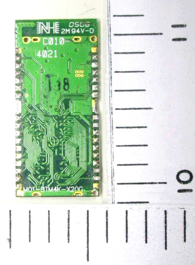 BTM4 - FCC ID EHA-BTM4 - Intermec Technologies Corporation