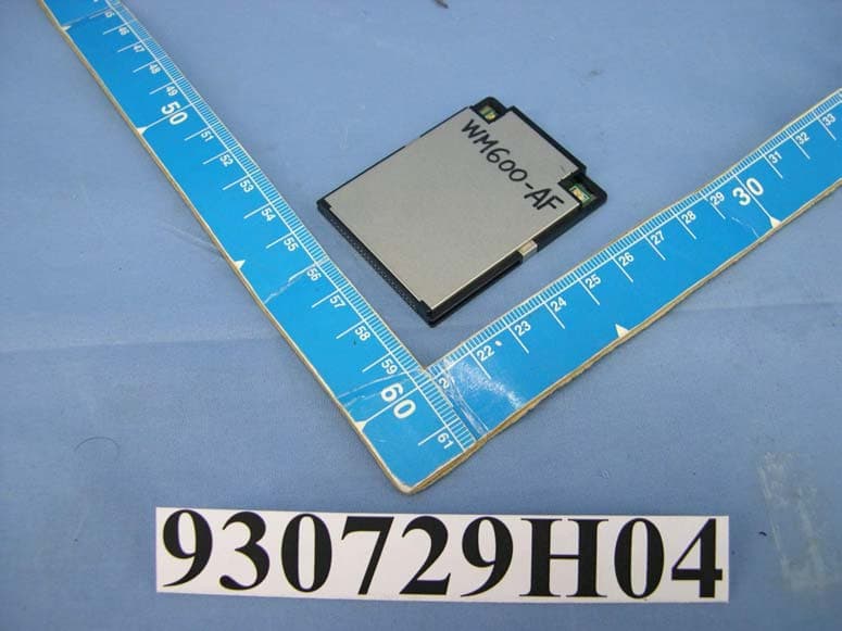 11g Compact Flash Module - FCC ID EHAWM600-AF - Intermec Technologies Corporation