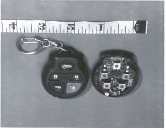 R/C Security Transmitter - FCC ID ELGTX7 - DesignTech International Inc