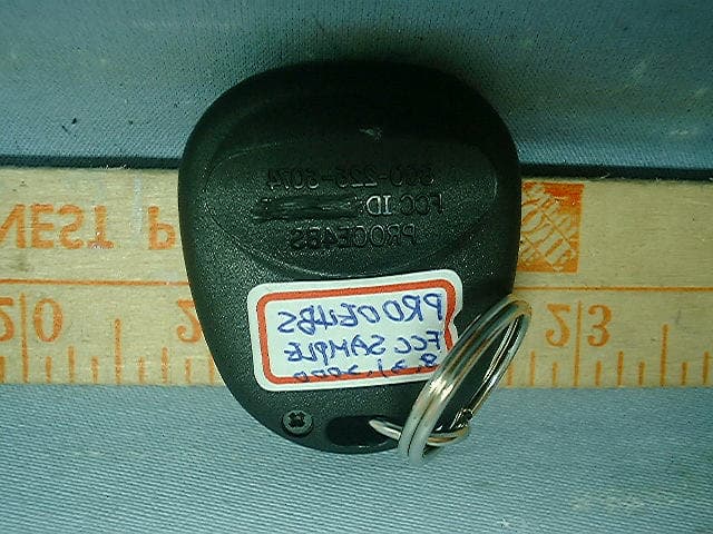Car Alarm Transmitter - FCC ID ELVAT0E - Nutek Corporation