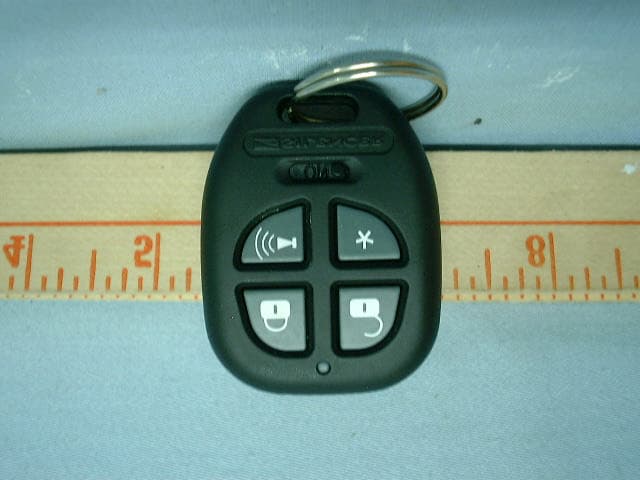 Car Alarm Transmitter - FCC ID ELVMT0C - Nutek Corporation