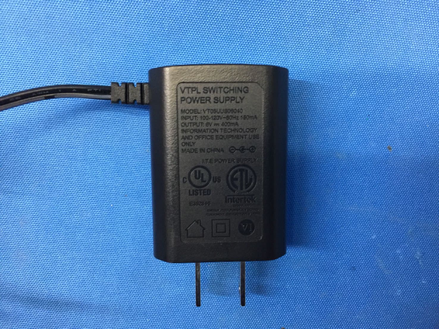 DECT 6.0 Cordless Telephone - Base Unit - FCC ID EW780-1678-00A - VTech Telecommunications Ltd