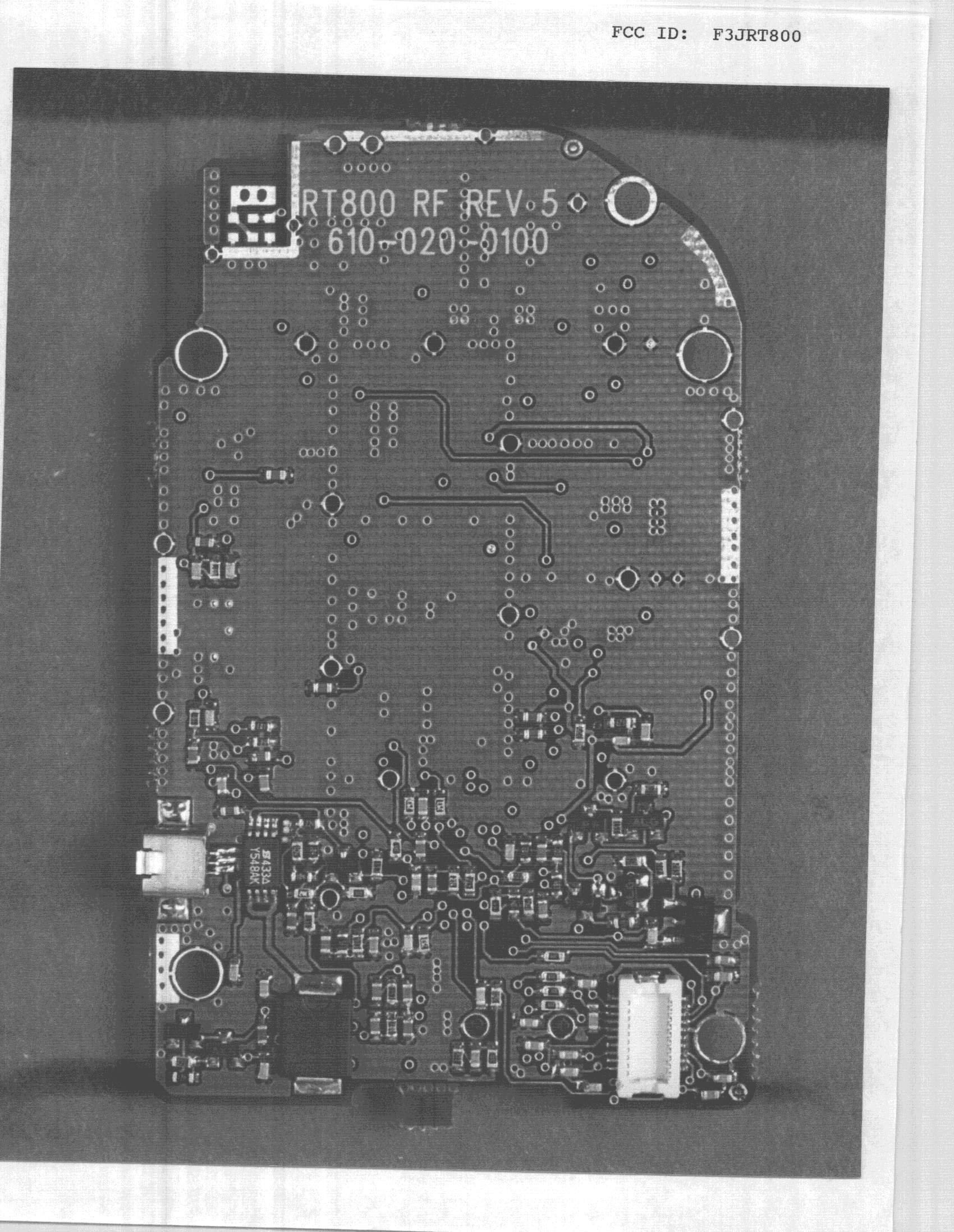 TNE - Licensed Non-Broadcast Transmitter Held to Ear - FCC ID F3JRT800 - Midland Radio Corporation
