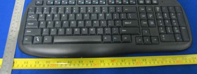 KB-8000 Wireless Keyboard - FCC ID FSUGK-120009K - KYE SYSTEMS CORP.