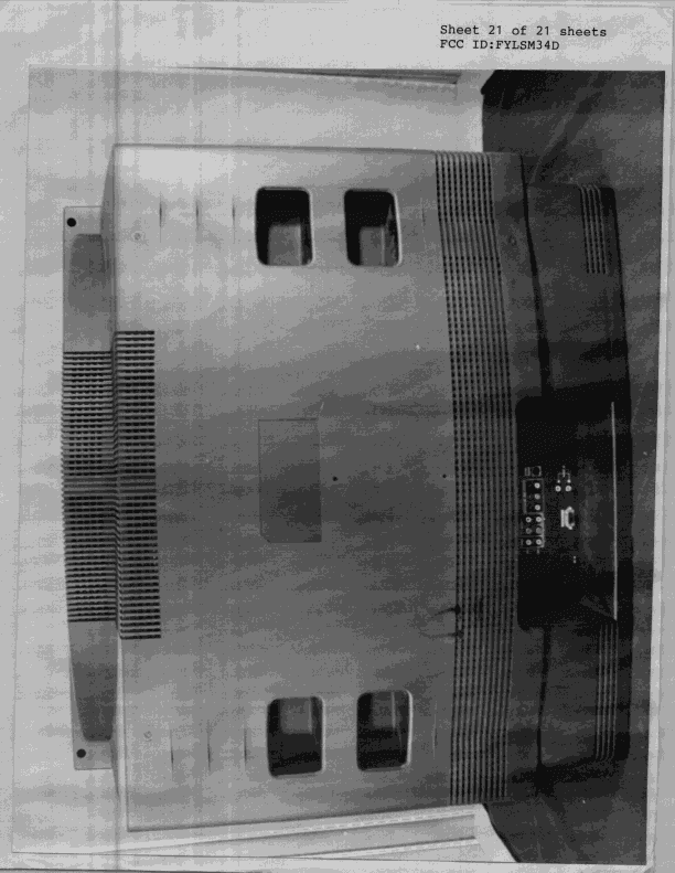 JBP - Part 15 Class B Computing Device Peripheral - FCC ID FYLSM34D - Sampo Corporation