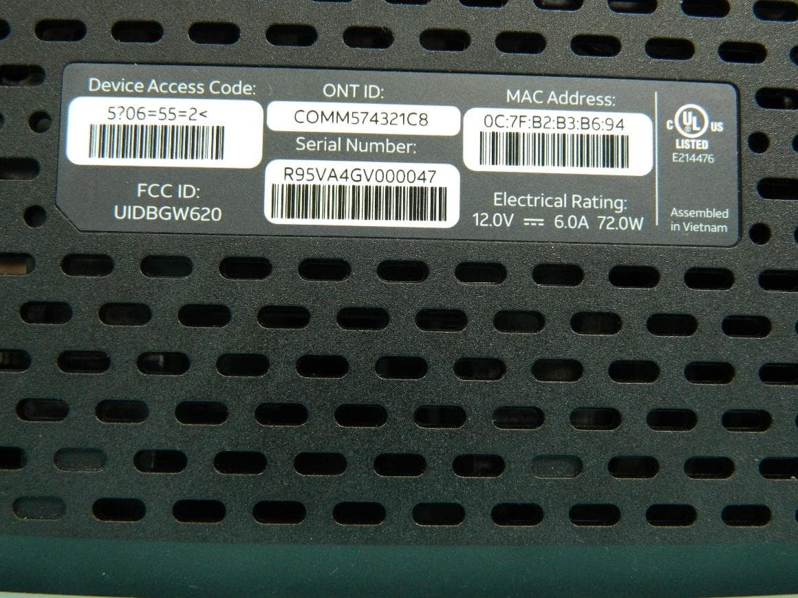 Wi-Fi 7 XGS-PON Gateway - FCC ID G95BGW620 - Vantiva USA LLC