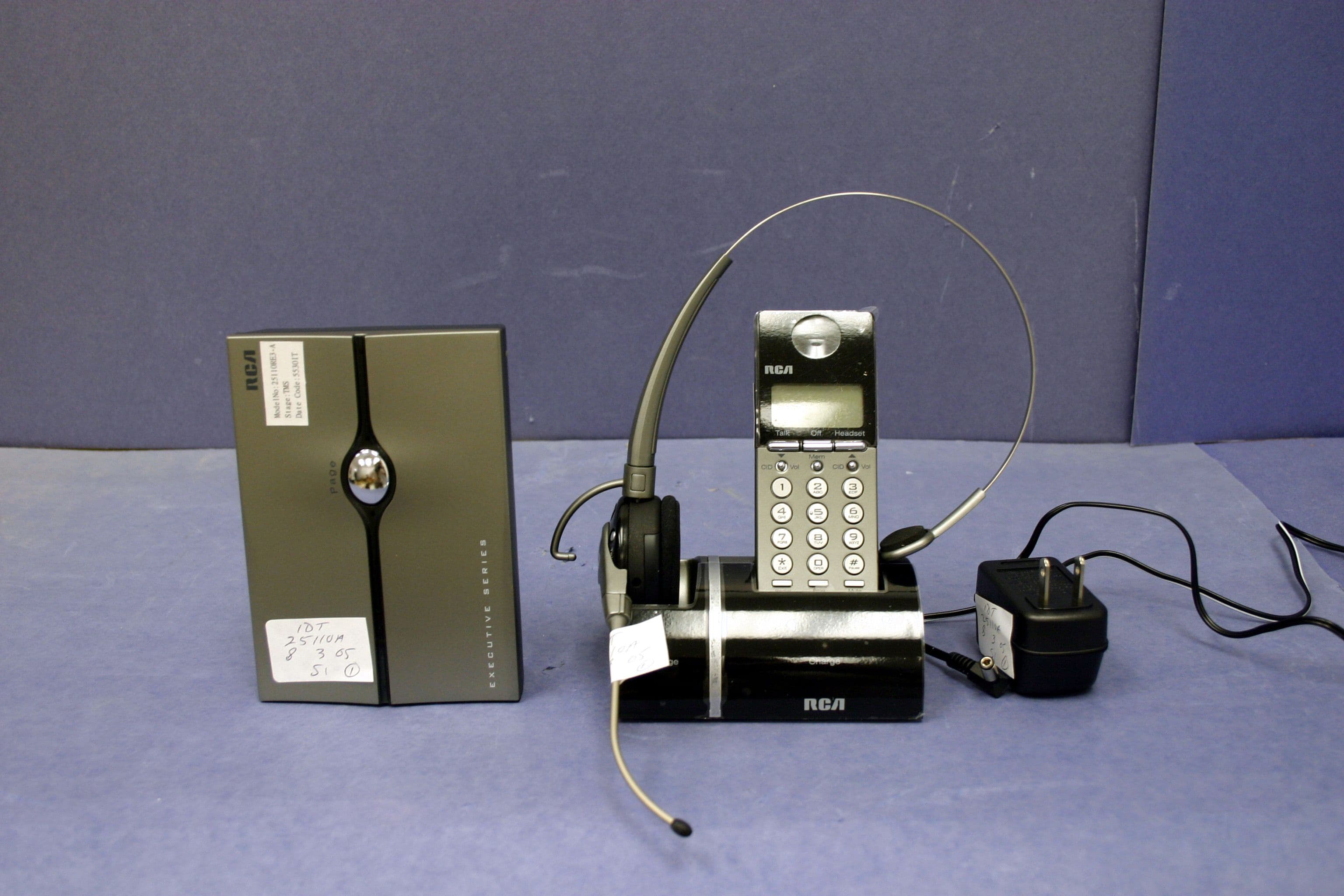 2.4GHz SIngle-Line FHSS, Cordless Telephone w/ CID - FCC ID G9H2-5110A - Thomson Inc.