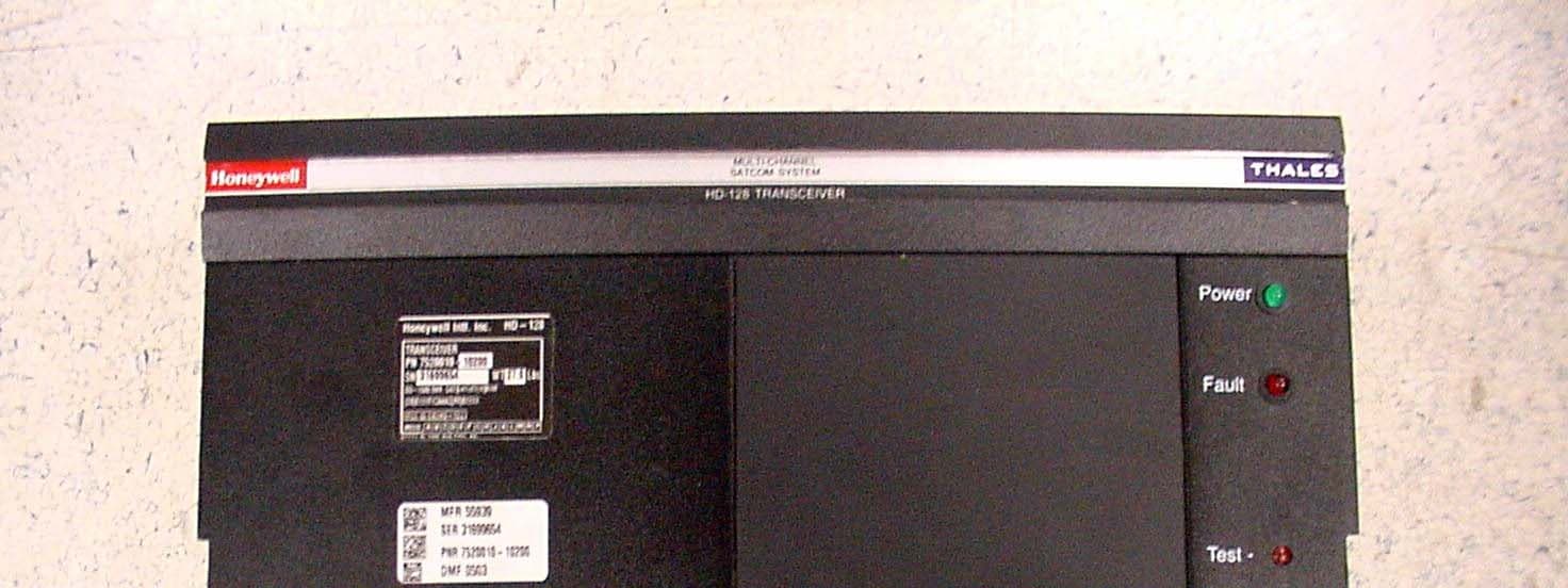 SATCOM Transceiver - FCC ID GB8HD-128 - Honeywell International Inc.