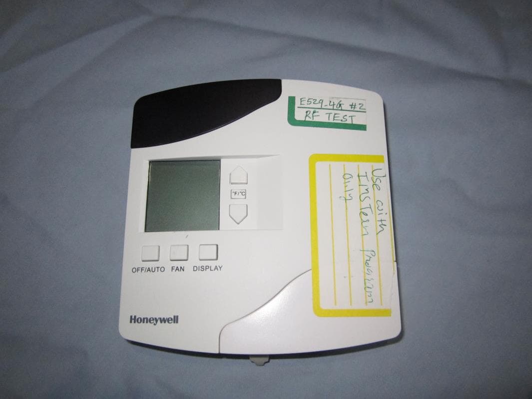 Battery Powered Thermostat - FCC ID GTC202153TXR - Honeywell International Inc.
