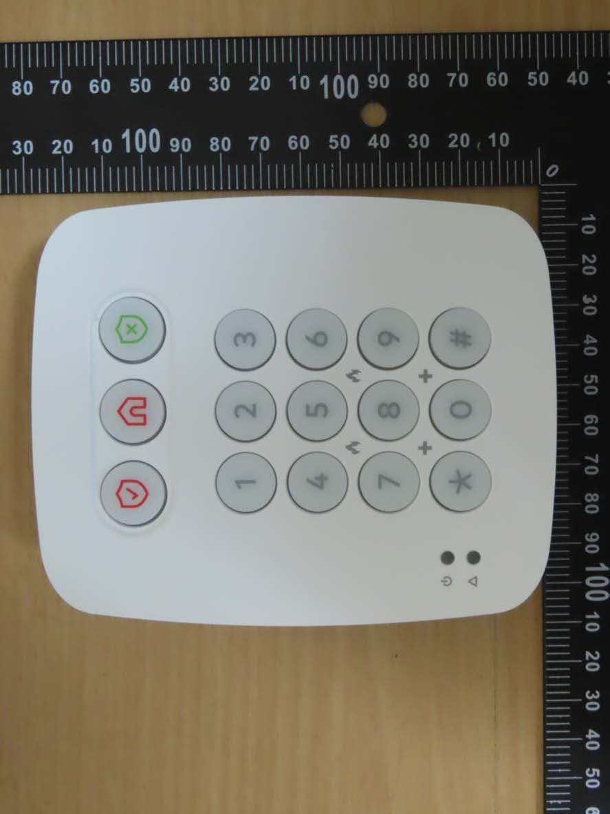 Remote Keypad - FCC ID GX9KP39F1 - Climax Technology Co Ltd