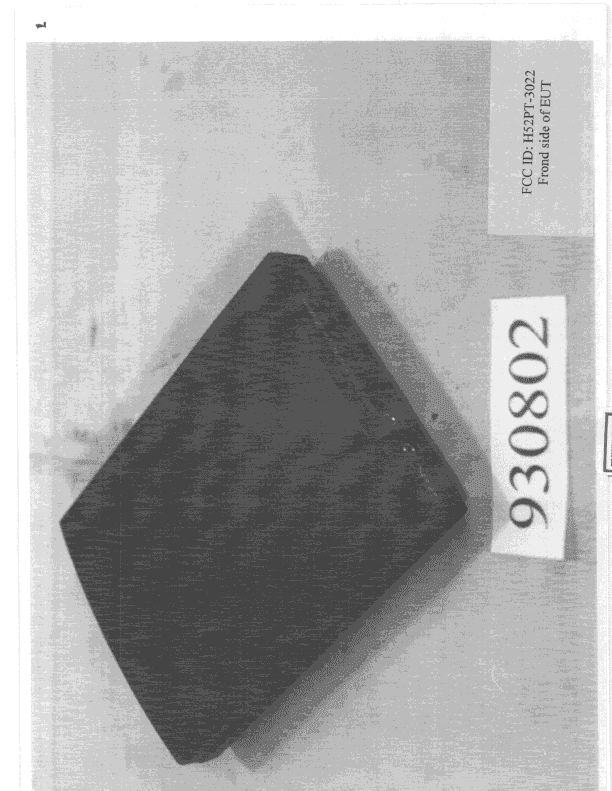 JBP - Part 15 Class B Computing Device Peripheral - FCC ID H52PT-3022 - Puretek Industrial Co Ltd