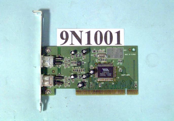 USB EXPANSION PCI CARD - FCC ID H52PT-6010 - Puretek Industrial Co Ltd