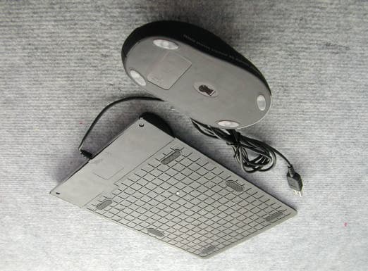 Wireless Battery Free Optical Mouse - FCC ID H8GNB80A - A Four Tech Co Ltd