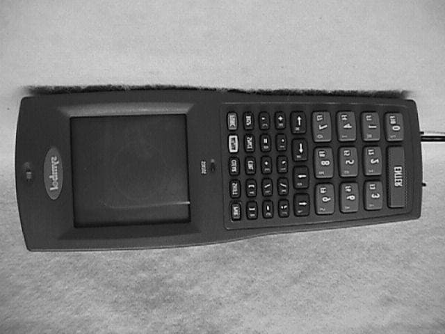 Hand-Held PC w/ RF Link - FCC ID H9P6844 - Symbol Technologies Inc