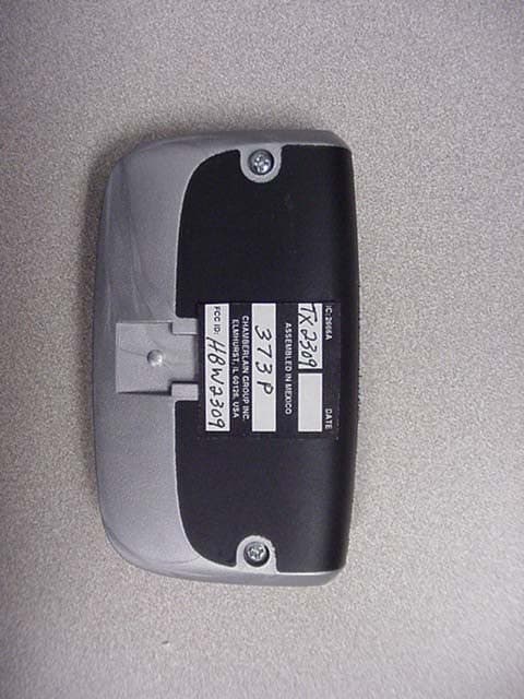 Remote Control Transmitter - FCC ID HBW2309 - Chamberlain Group LLC, The