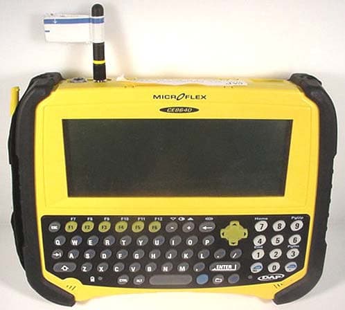 Rugged Handheld PC with RIM 902 Mobitex Data Modem - FCC ID HDWAEA305 - DAP Electronique Canada Limitee