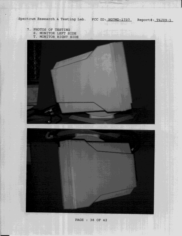 JBP - Part 15 Class B Computing Device Peripheral - FCC ID HG7MD-1737 - Lonton Corporation