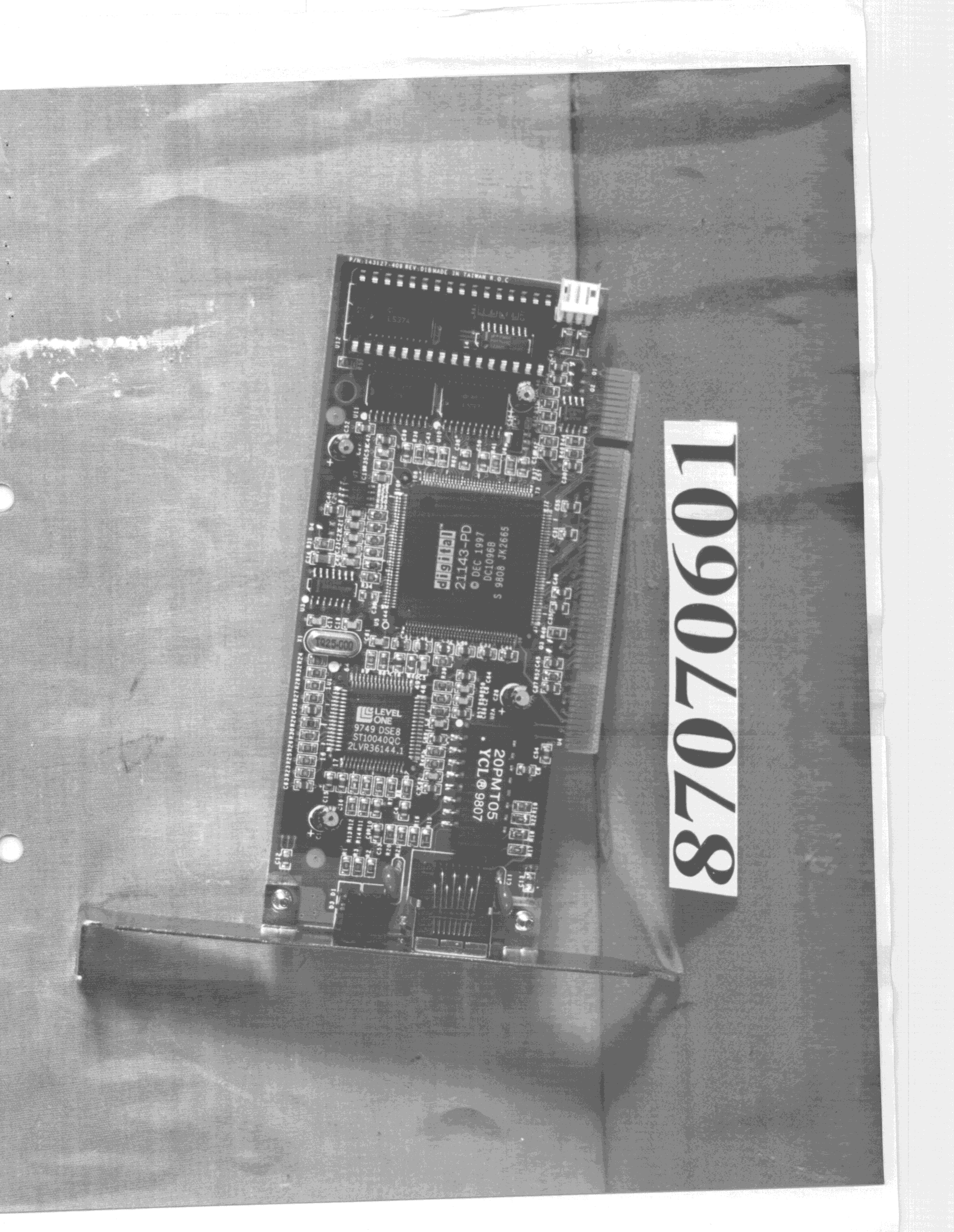 JBP - Part 15 Class B Computing Device Peripheral - FCC ID HST175X - Olicom AS