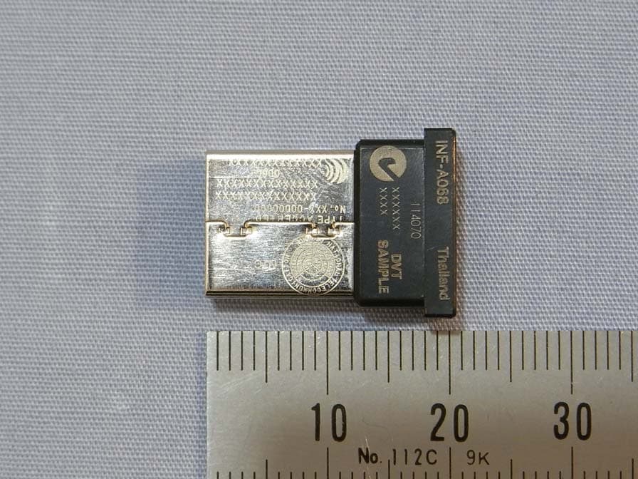Wireless Receiver - FCC ID HV4INFA069 - Wacom Co Ltd