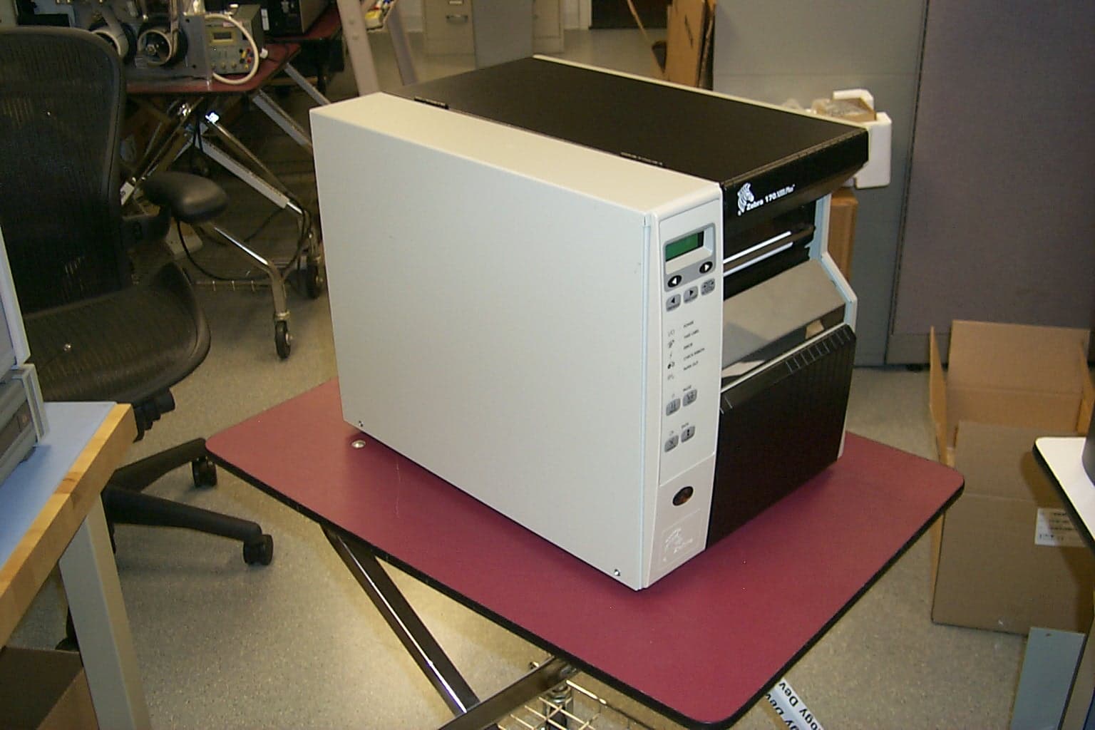 Thermal Transfer on Demand Bar Code Printer - FCC ID I28RFID-R170XI-02 - Zebra Technologies Corporation
