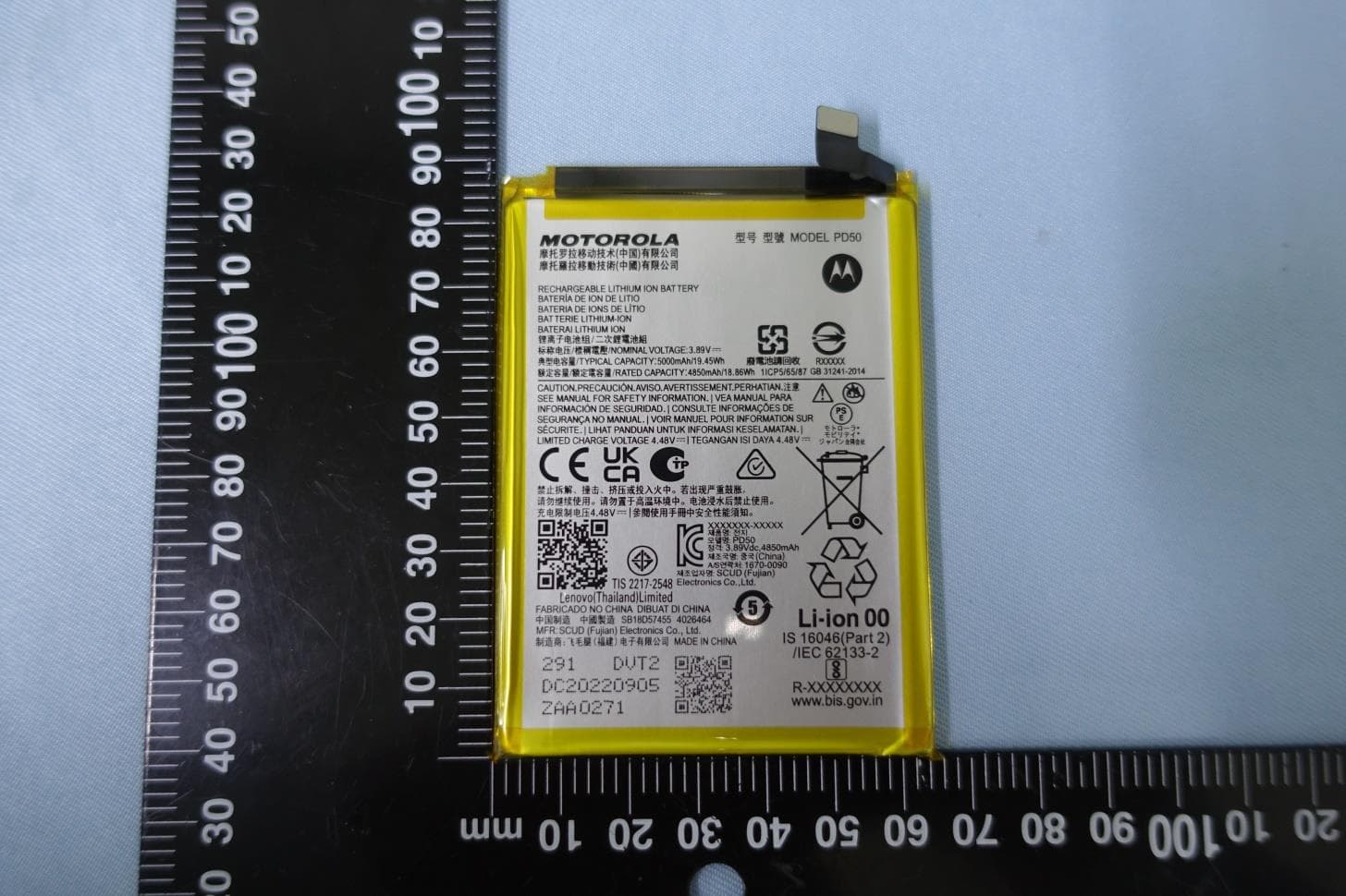 Mobile Cellular Phone - FCC ID IHDT56AH4 - Motorola Mobility LLC