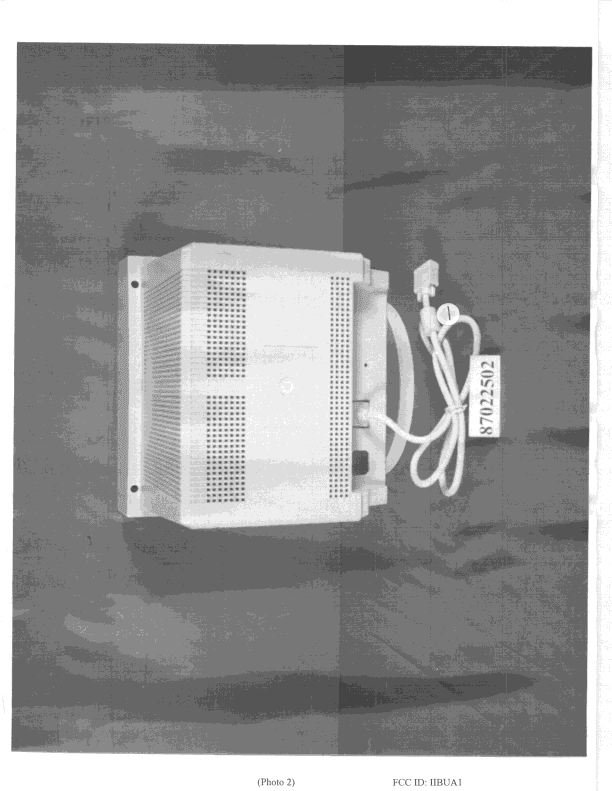 JBP - Part 15 Class B Computing Device Peripheral - FCC ID IIBUA1 - Taiwan Video & Monitor Corp