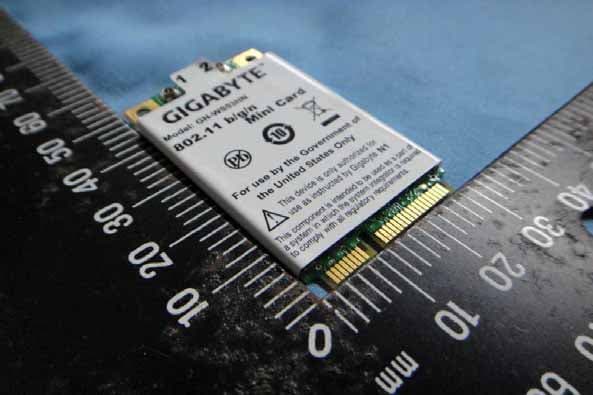 802.11b/g/n Mini Card - FCC ID JCK-GN-WS53HN1 - GIGA-BYTE TECHNOLOGY CO., LTD.