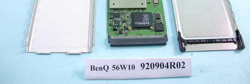 Wireless PCMCIA Card - FCC ID JVP56W10A - Benq Corporation