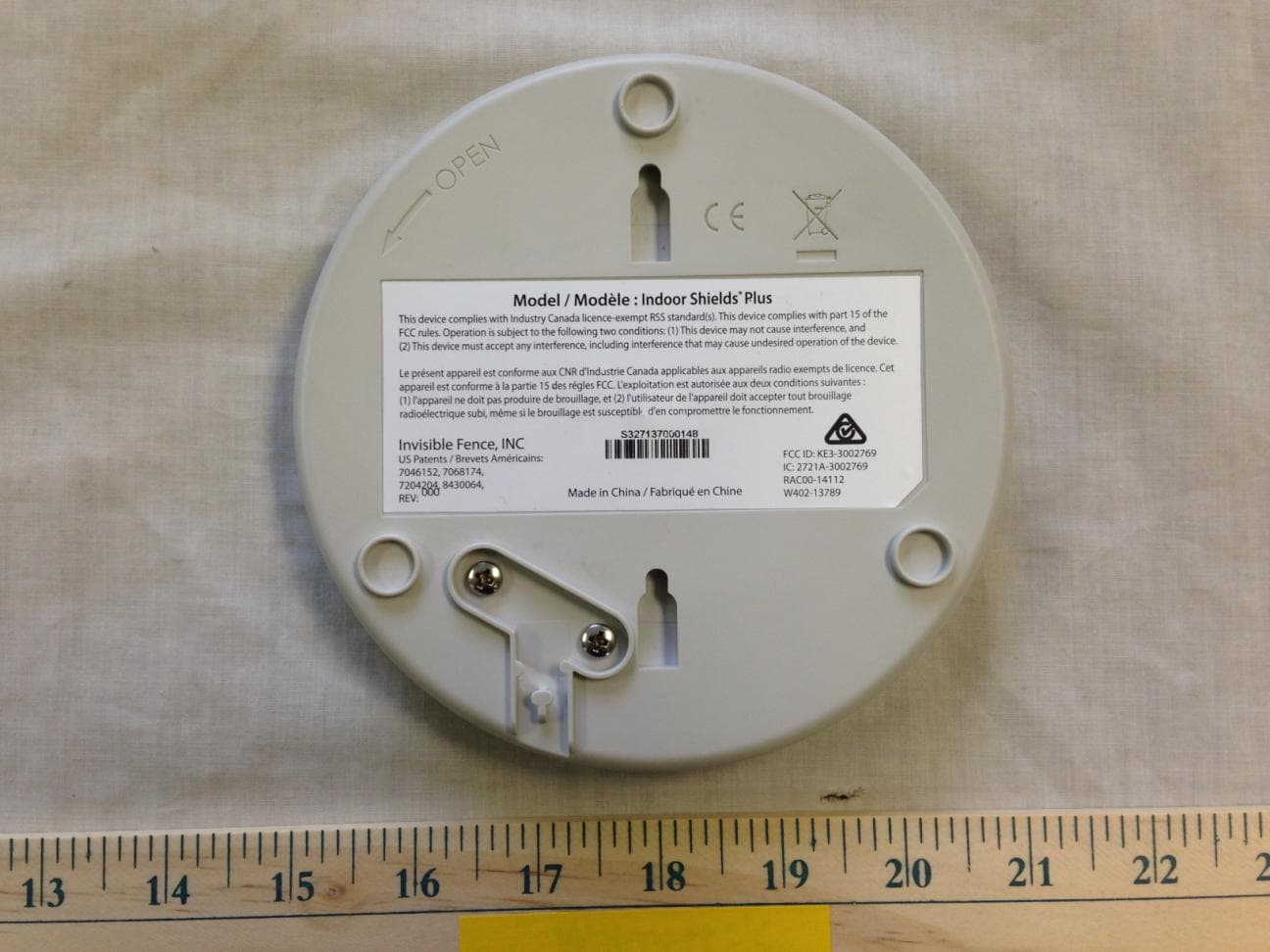 10.5 kHz low power transmitter - FCC ID KE3-3003079 - Radio Systems Corp