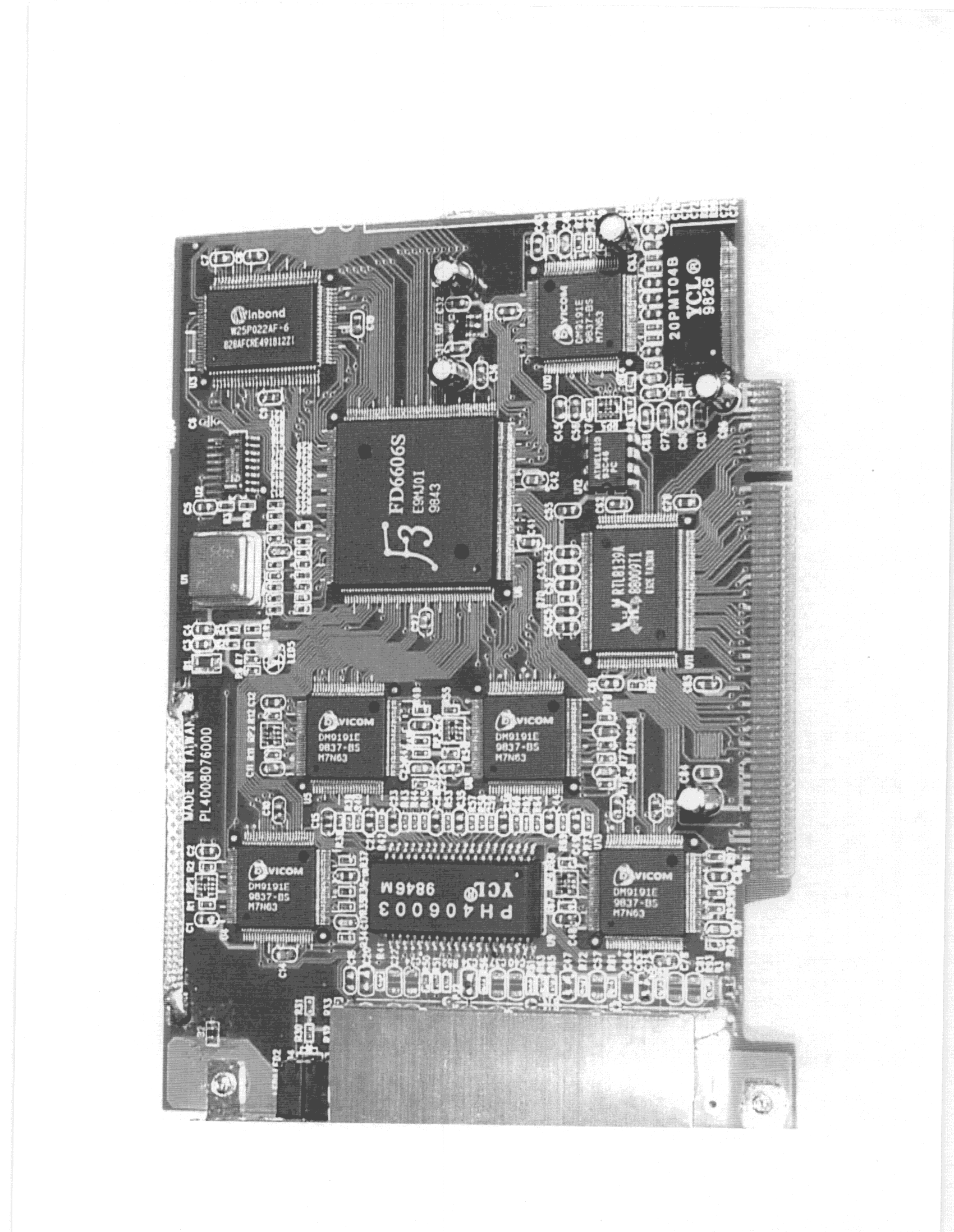 JBP - Part 15 Class B Computing Device Peripheral - FCC ID L4OHC04D - CIS Technology Inc