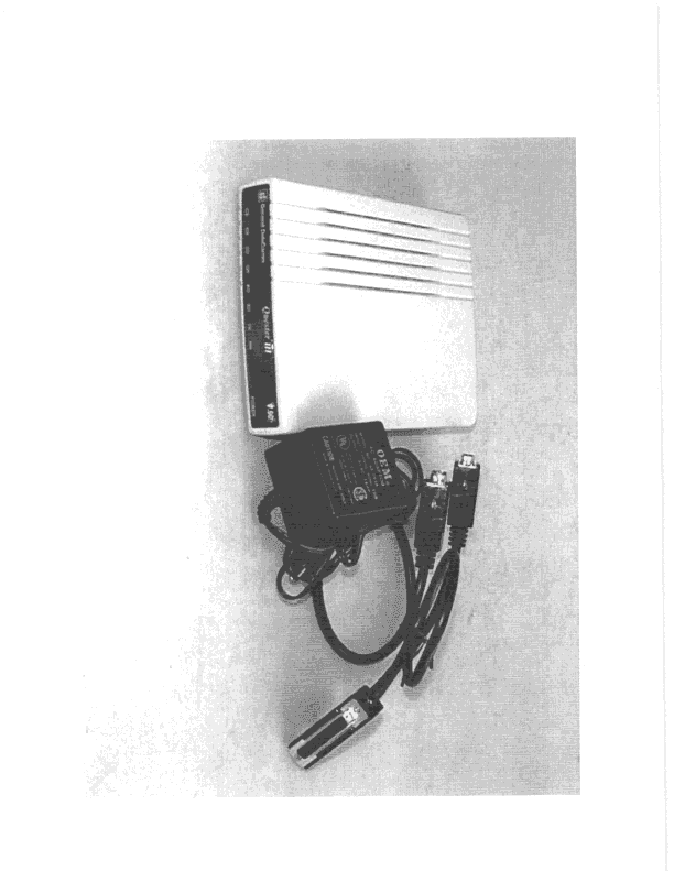 External 56K Data/Fax Modem - FCC ID L4OWS-5614EMF - CIS Technology Inc