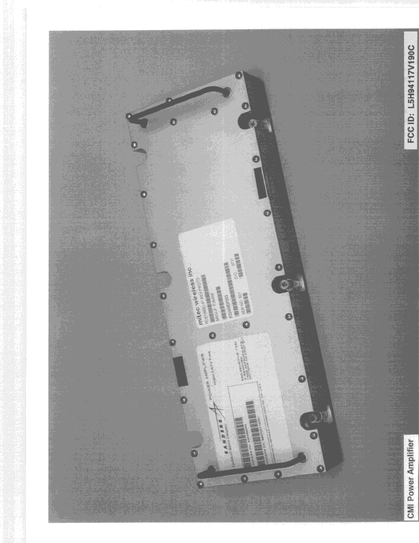 PCB - PCS Licensed Transmitter - FCC ID L5H94117V190C - Sanders, A Lockheed Martin Company