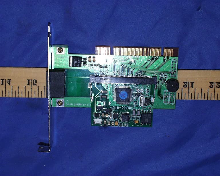 56Kbps Modem Board - FCC ID LEMGTM-56KM6 - Garnet Systems Co Ltd
