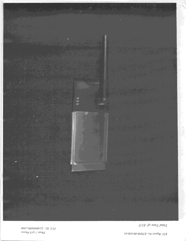 JBP - Part 15 Class B Computing Device Peripheral - FCC ID LLM9908WL1000 - Eumitcom Technology Inc.