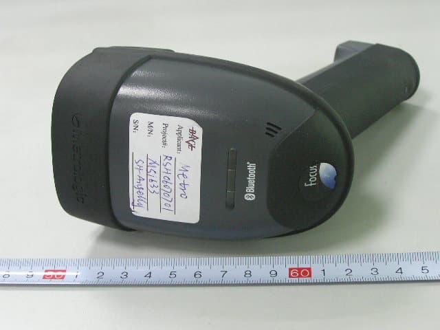 FocusBT Bluetooth Area Imaging Barcode Scanner - FCC ID LW5MLPN1633 - Honeywell International Inc.
