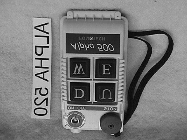 Industrial Remote Control System - FCC ID LZ6ALPHA504SERIES - Fomotech International Corp.