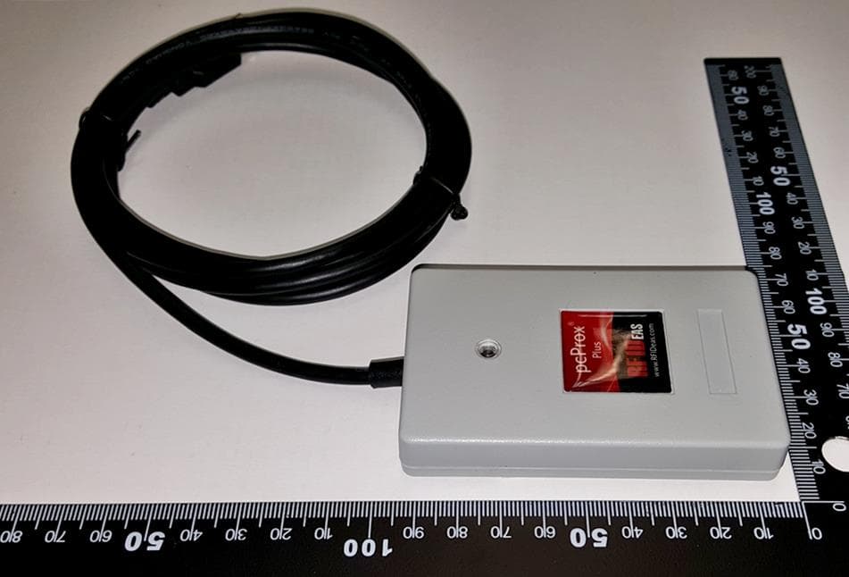 Dual Frequency RFID Reader - FCC ID M9MF30100 - RF Ideas Inc