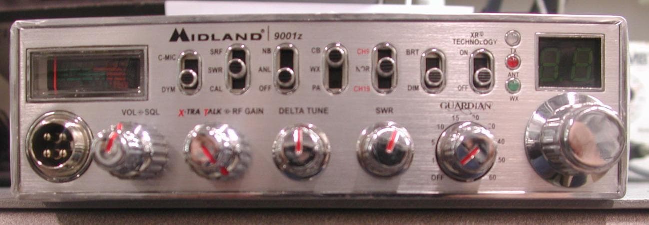 MOBILE CB TRANSCEIVER - FCC ID MMA9001Z - Midland Radio Corporation