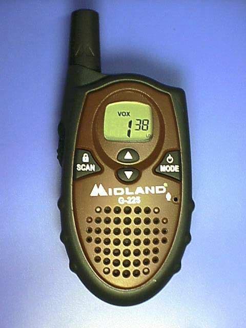 GMRS/ FRS 22 Channel Portable Radio - FCC ID MMAG225 - Midland Radio Corporation