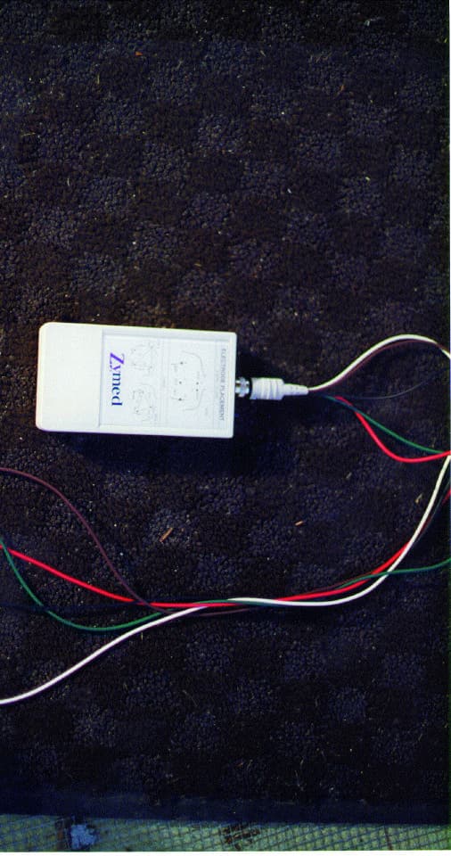 Low Power RF Telemetry Transmitter - FCC ID MRA-109152 - Zymed Medical Instrumentation