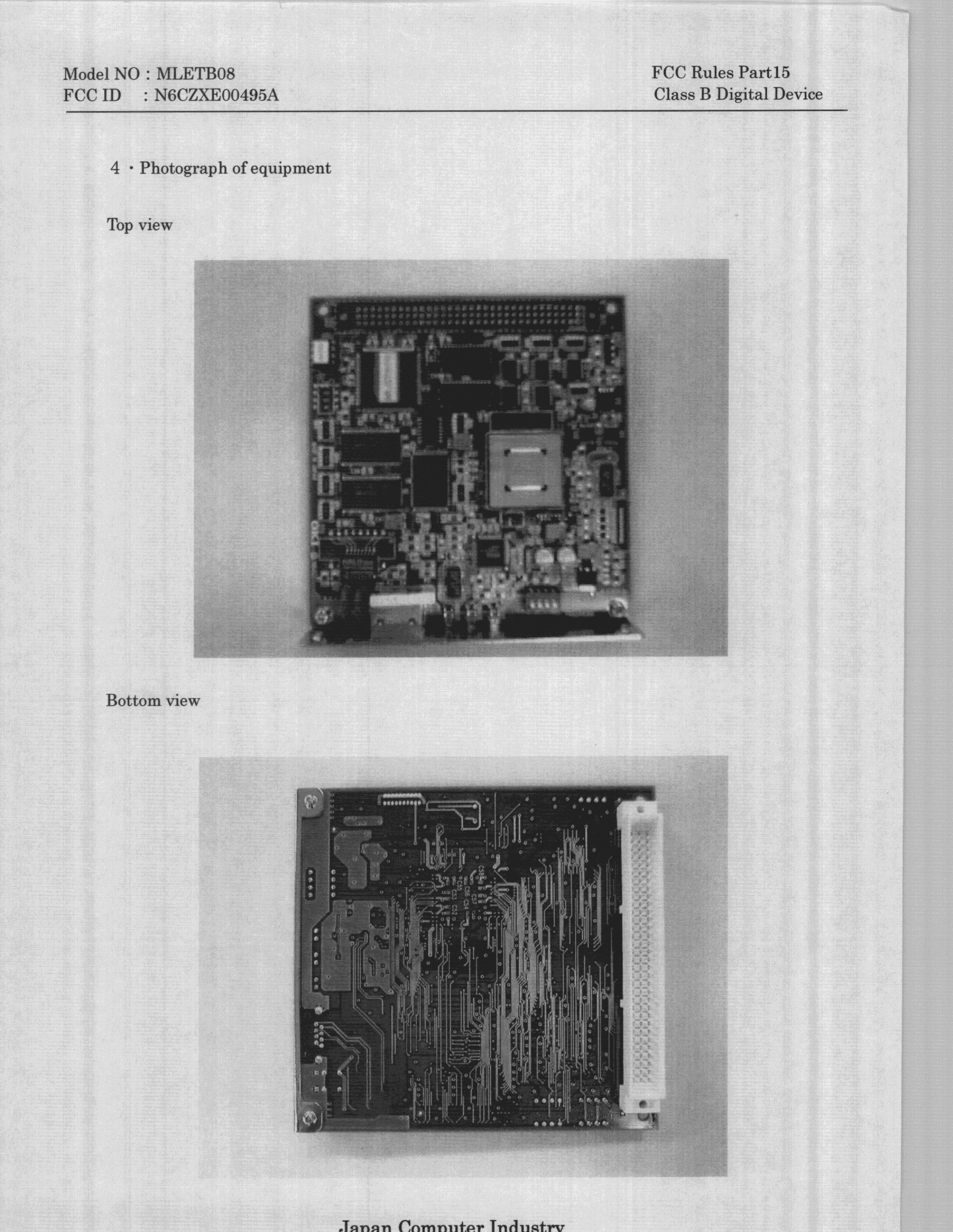 JBP - Part 15 Class B Computing Device Peripheral - FCC ID N6CZXE00495A - Silex Technology, Inc.