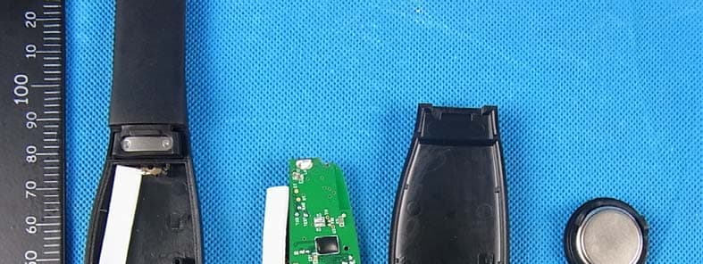 BLE/5kHz Heart Rate Monitor, Molded Chest Strap (Hard), Uncoded - FCC ID N7P-HRS01 - Salutron Inc.