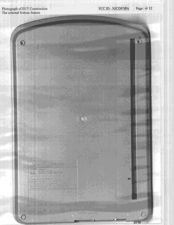 JBP - Part 15 Class B Computing Device Peripheral - FCC ID NJCDP30A - Foxlink Image Technology Co