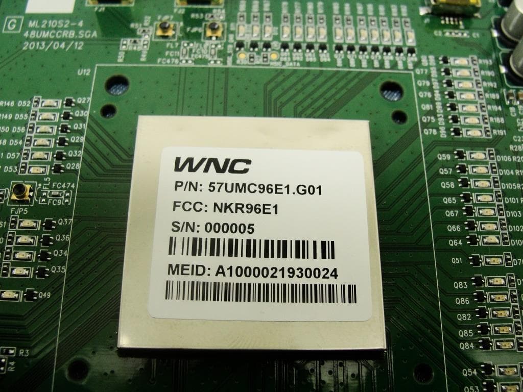 3G SEP EVDO LGA MODULE - FCC ID NKR96E1 - Wistron NeWeb Corporation