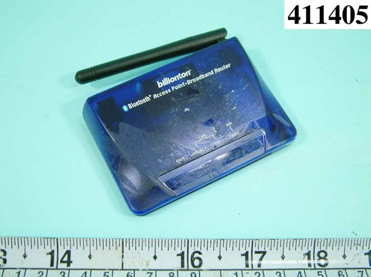 BLUETOOTH ACCESS POINT WITH BROADBAND ROUTER - FCC ID NLF-APBTCS1 - Billionton Systems, Inc.