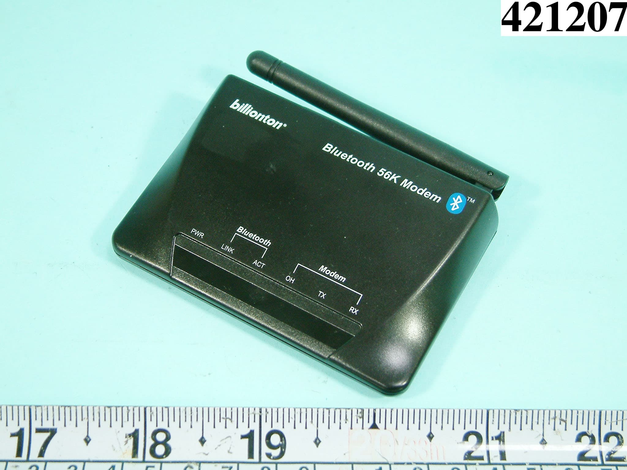 BLUETOOTH 56K V.92 WIRELESS MODEM - FCC ID NLFBT56R-BN3 - Billionton Systems, Inc.