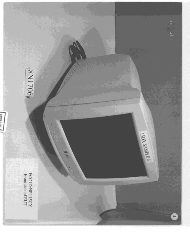 JBP - Part 15 Class B Computing Device Peripheral - FCC ID NPU15CX - Ariestec Inc