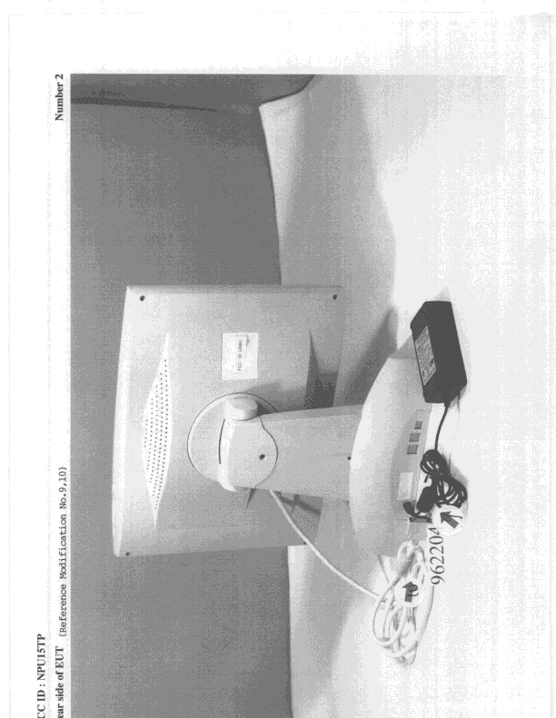 LCD Color Monitor - FCC ID NPU15TP - Ariestec Inc